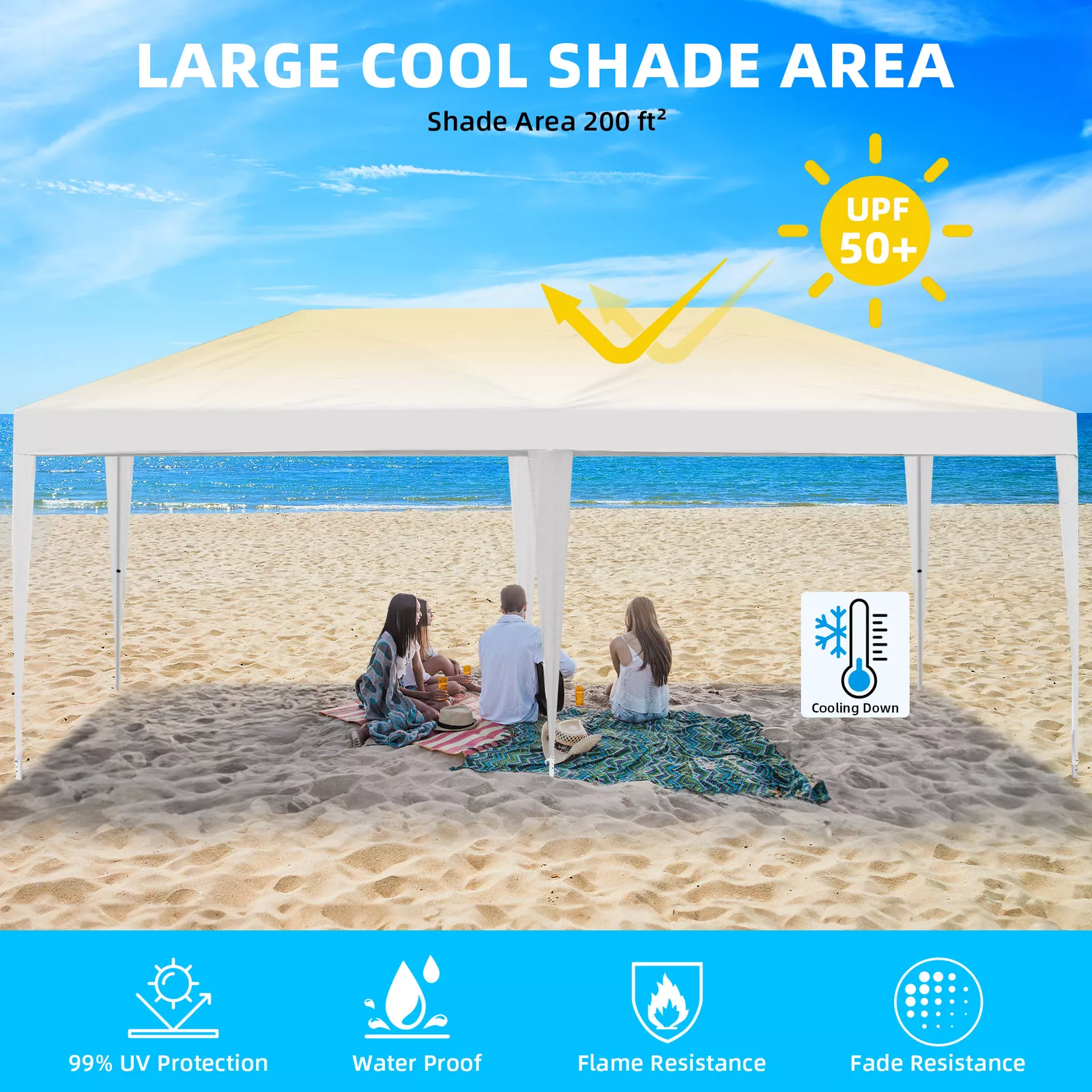 10x20 Outdoor Gazebo Canopy - Image 5