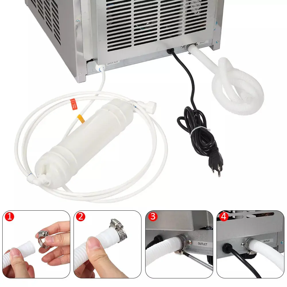 110lbs Commercial Ice Maker Machine - Image 5
