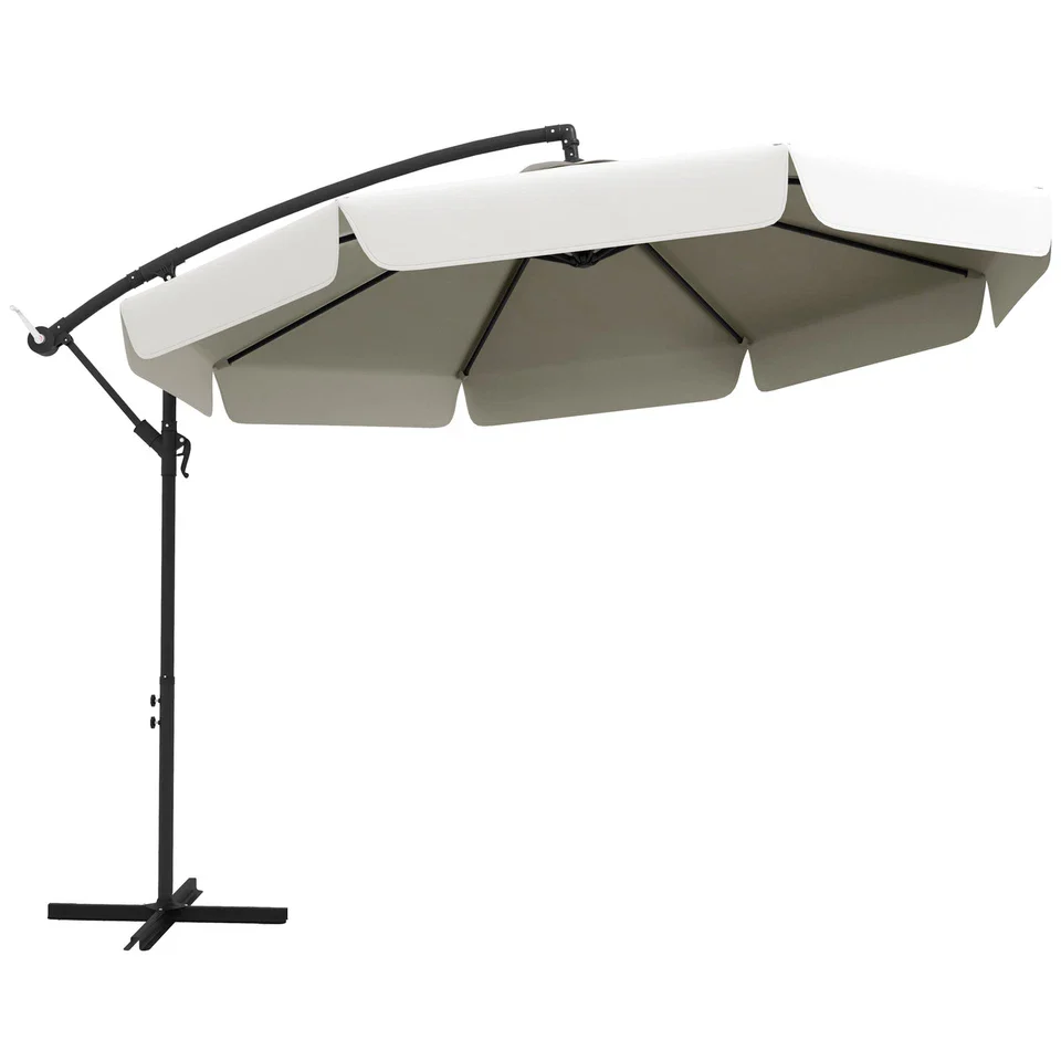 11FT Outdoor Large Patio Cantilever Umbrella - Image 2