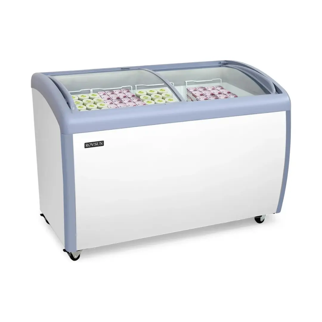 12.7 Cu Ft Commercial Ice Cream Display Freezer - Image 2