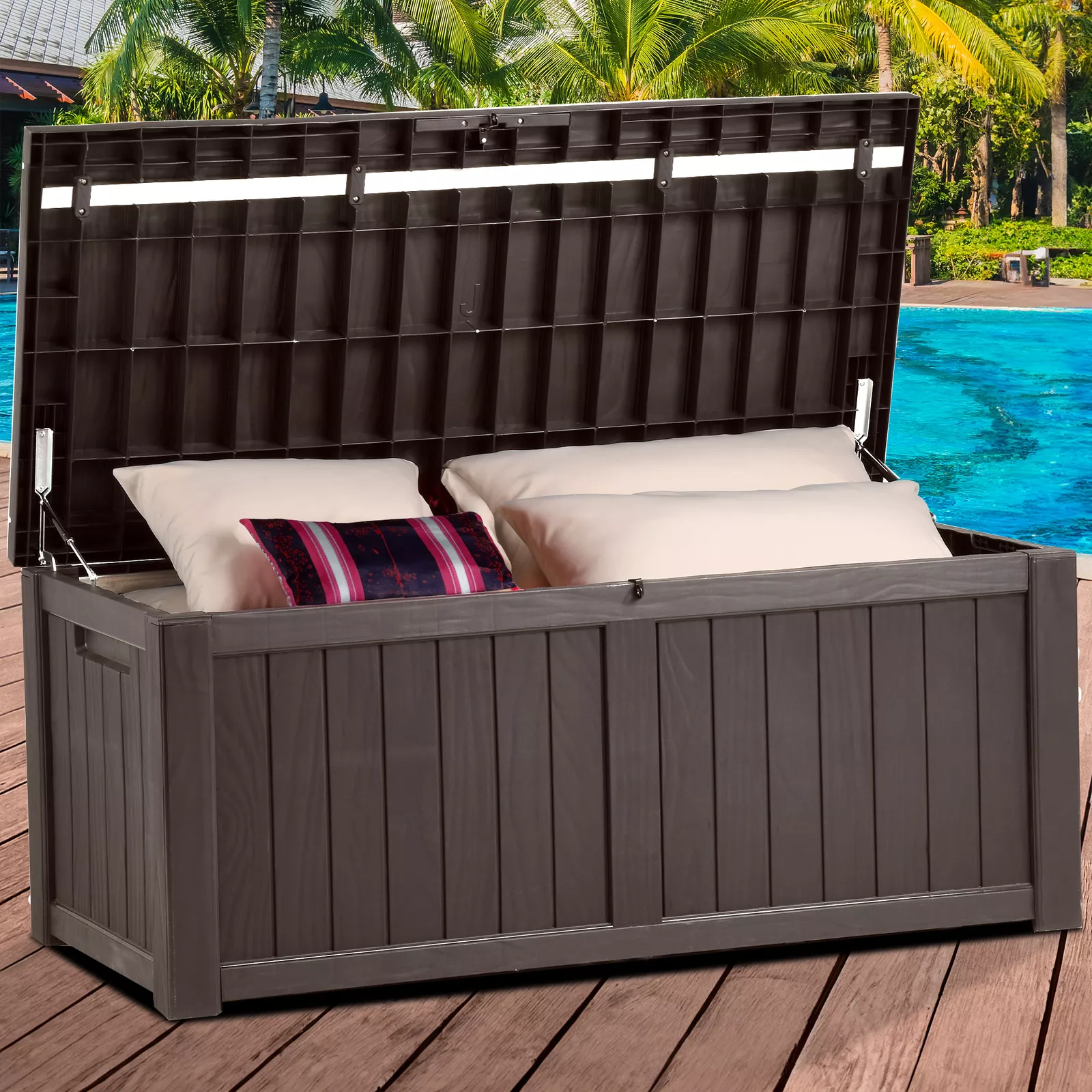120 Gallon Outdoor Storage Deck Box - Image 10