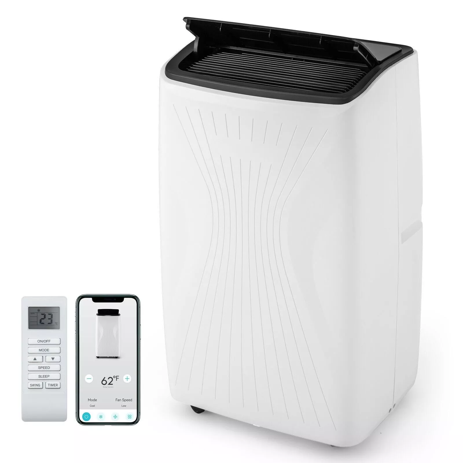 12000 BTU Portable Air Conditioner With Heater