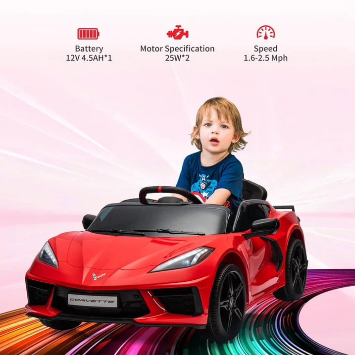 12V Electric Sports Car W/ Remote Control - Image 5