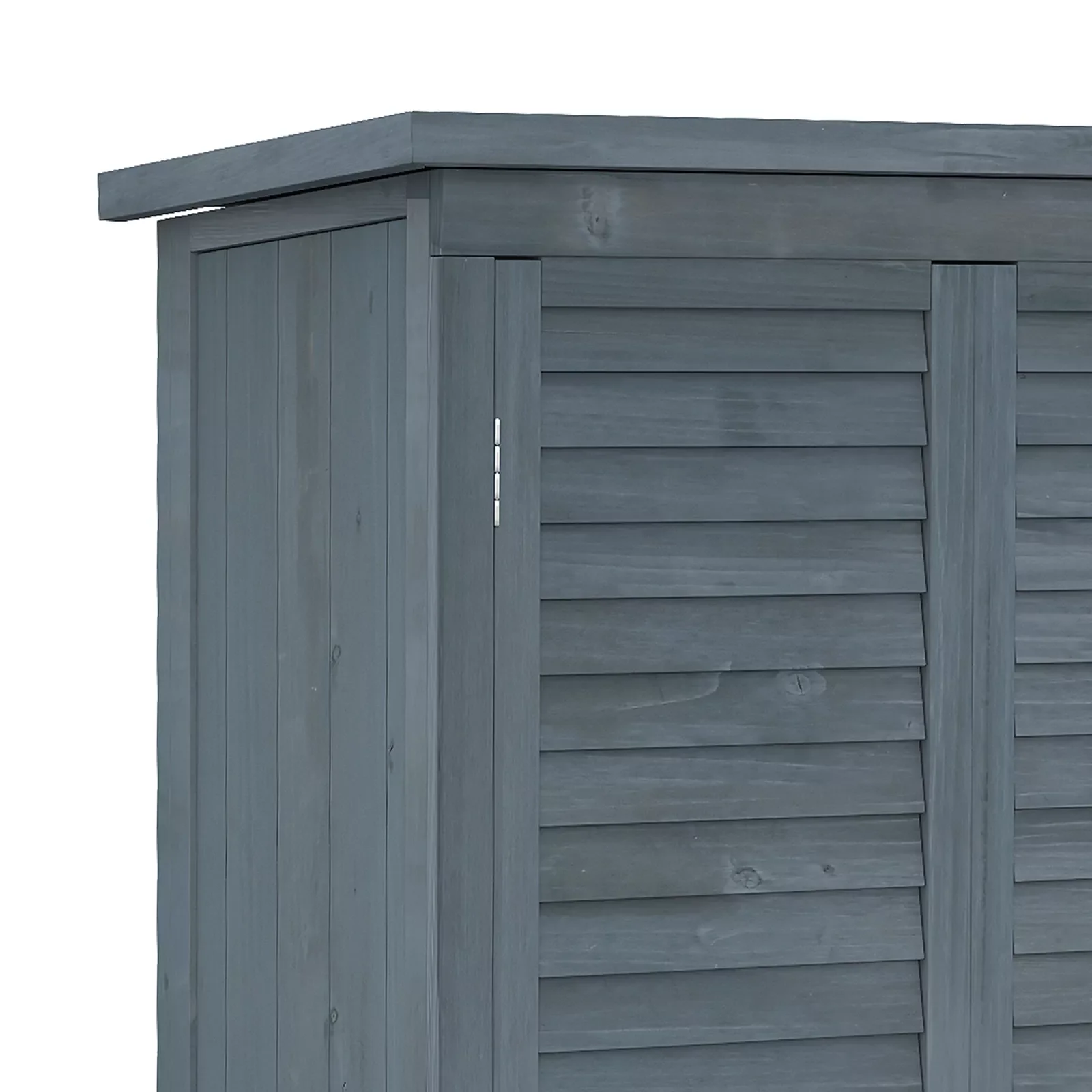 132lbs Wooden Outdoor Garden Shed - Image 8