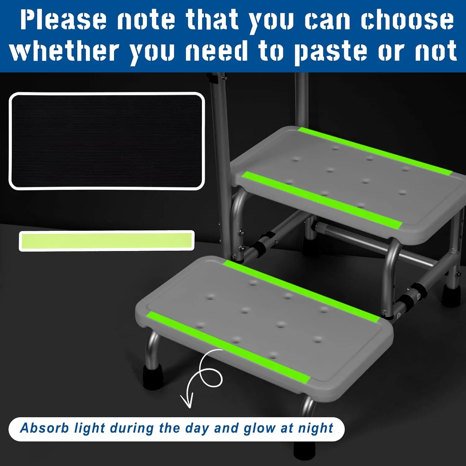 16.5" Elderly Bedside Step Stool - Image 3