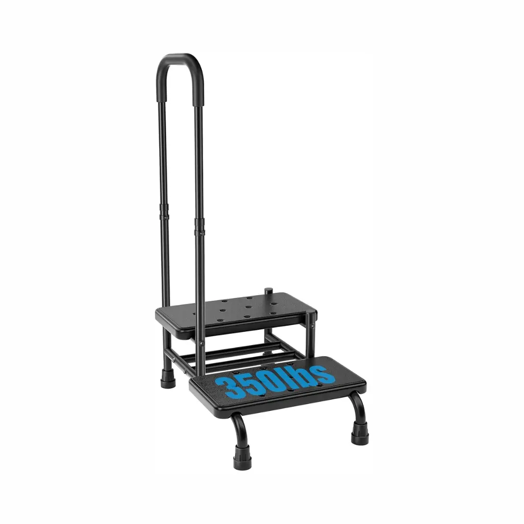 16" Elderly Bedside Step Stool - Image 2