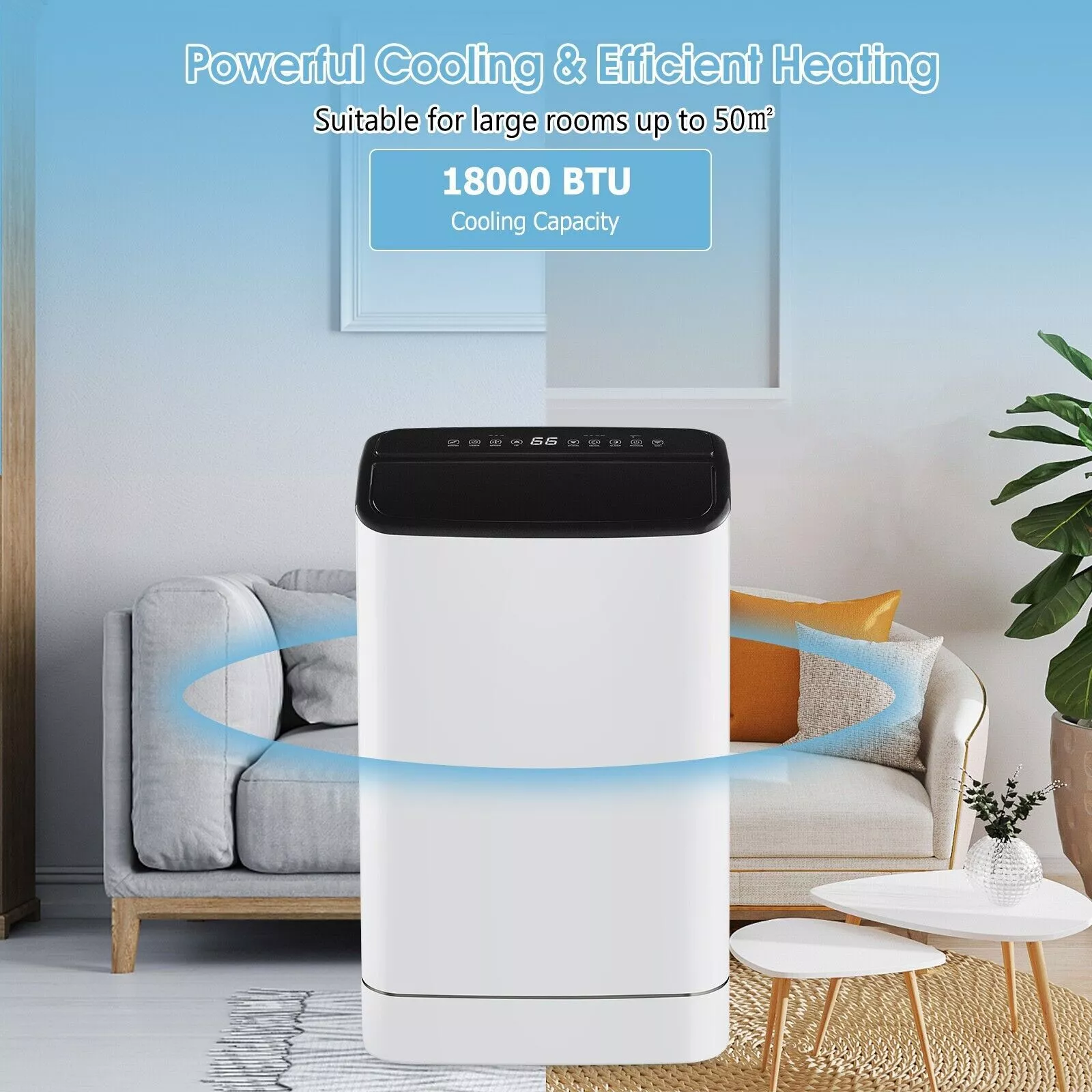 18000 BTU Portable Air Conditioner With Heater - Image 5
