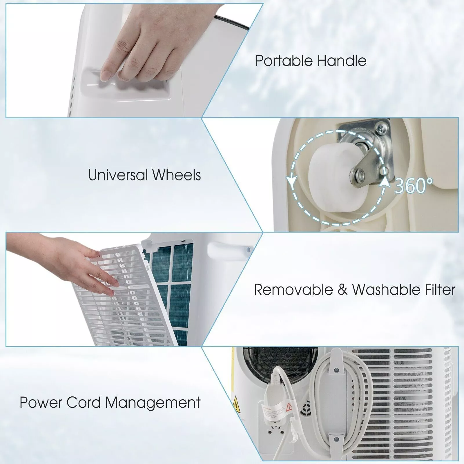 18000 BTU Portable Air Conditioner With Heater - Image 8