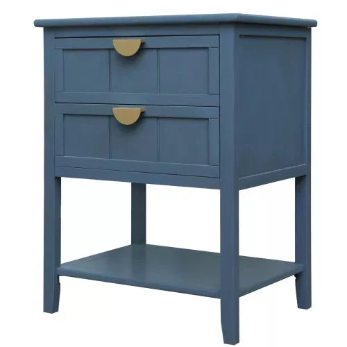 2 Drawers Living Room End Table - Image 4