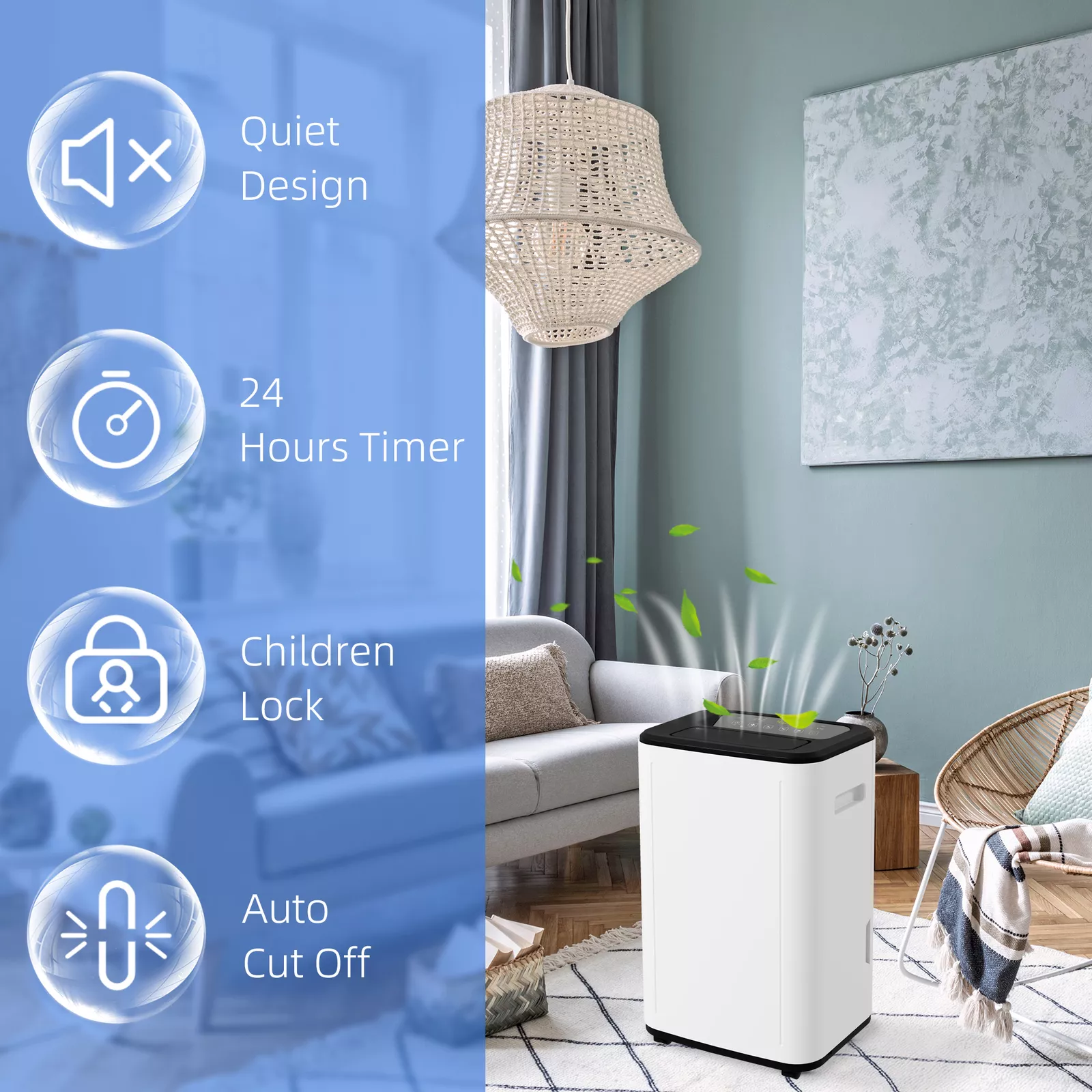 20L Electric Portable Dehumidifier - Image 5