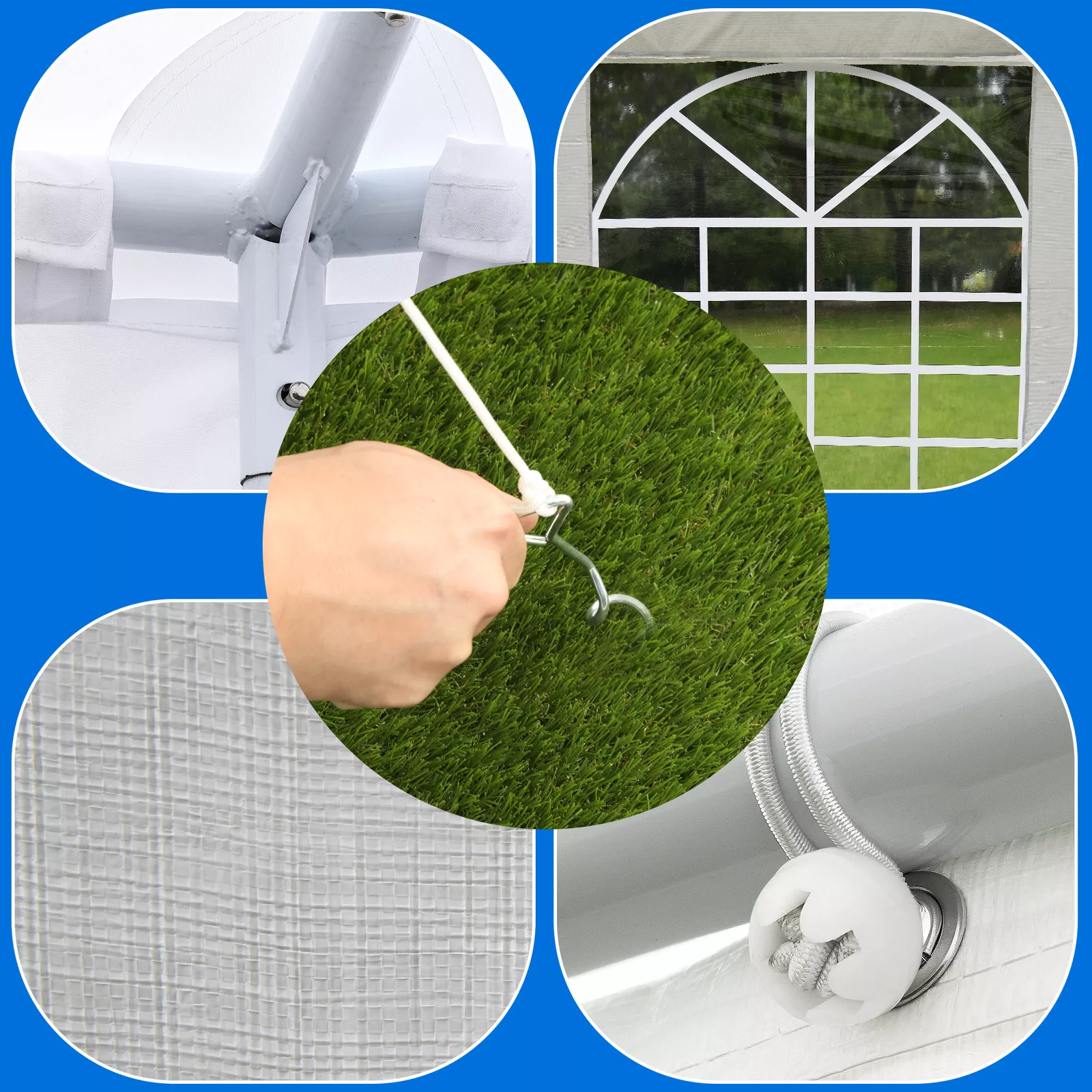 22x16 Outdoor Gazebo Canopy - Image 3