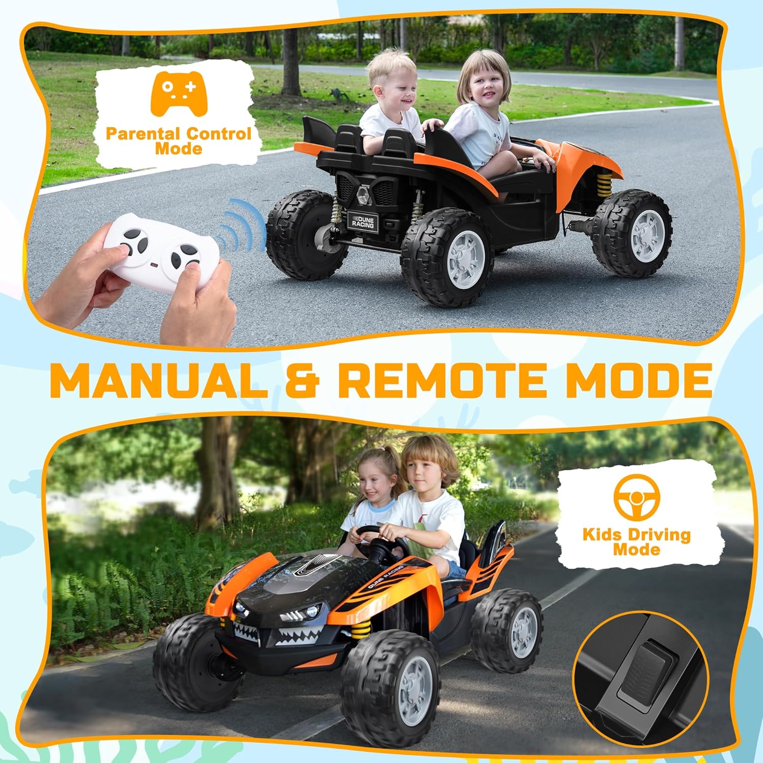24V 4x4 Dune Racer Ride-On Car - Image 6