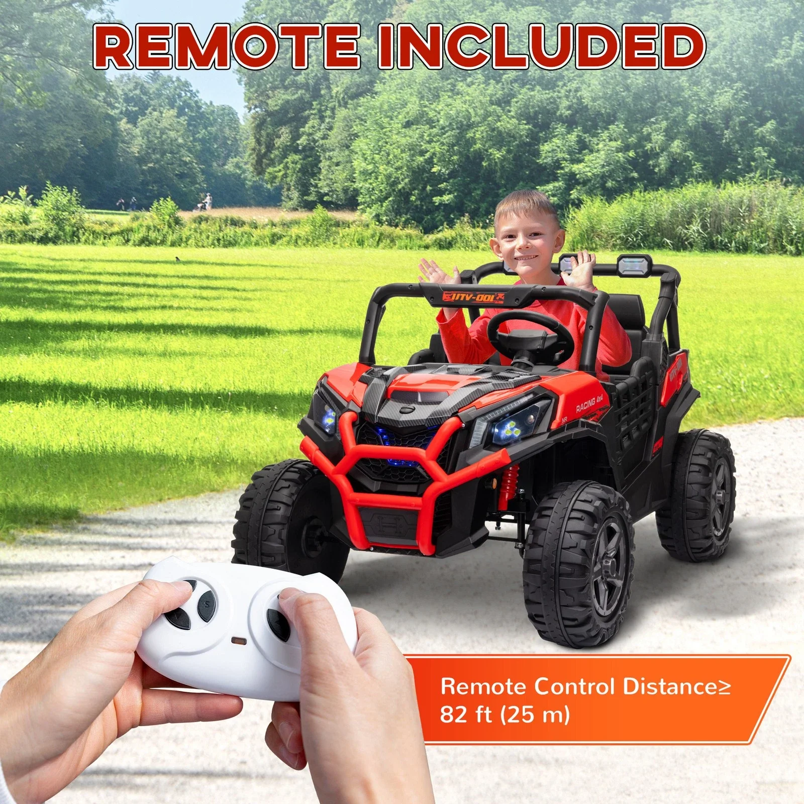 24V Kid's Electric Ride On Jeep Car - Image 7