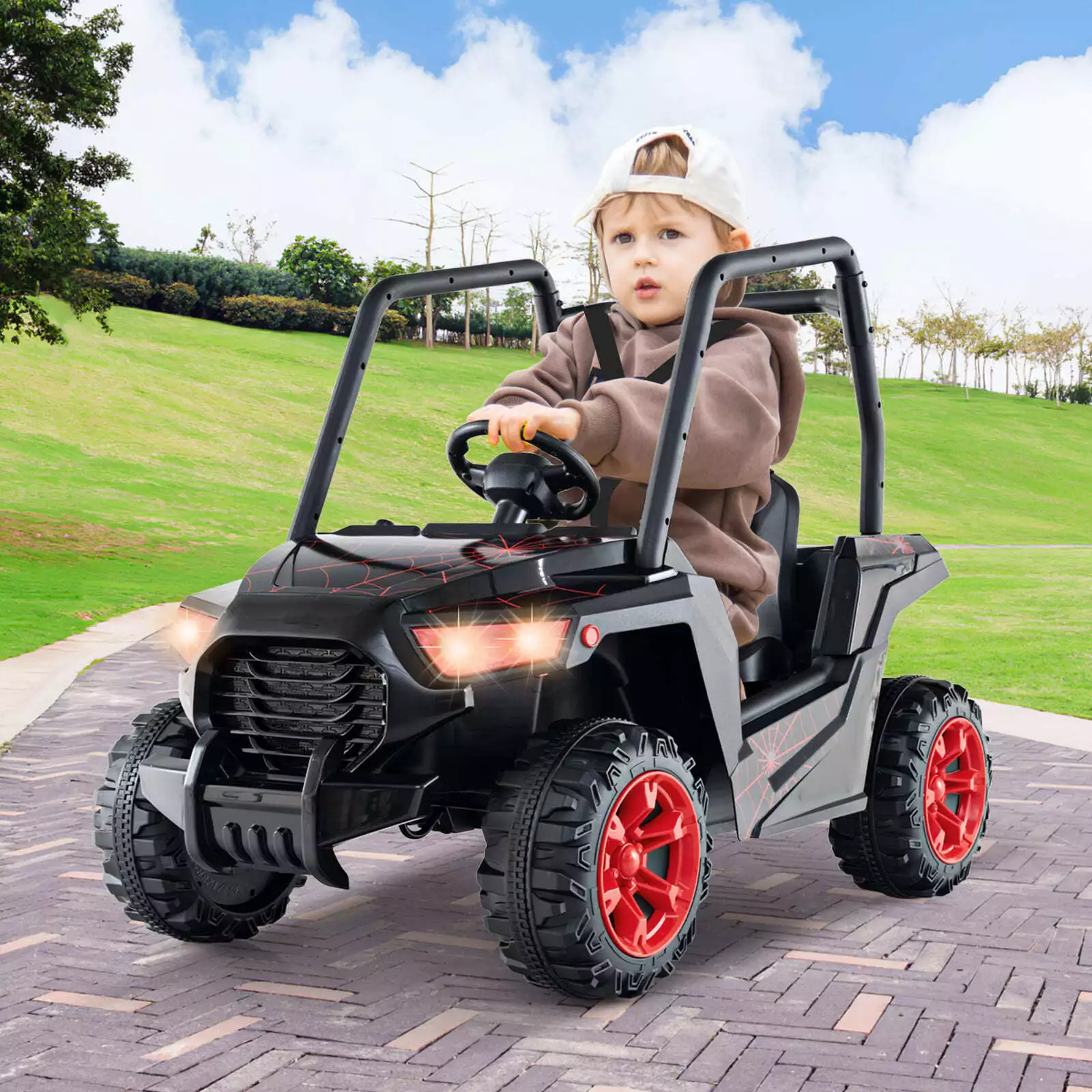 24V Kid's Electric Ride On UTV With Remote Control