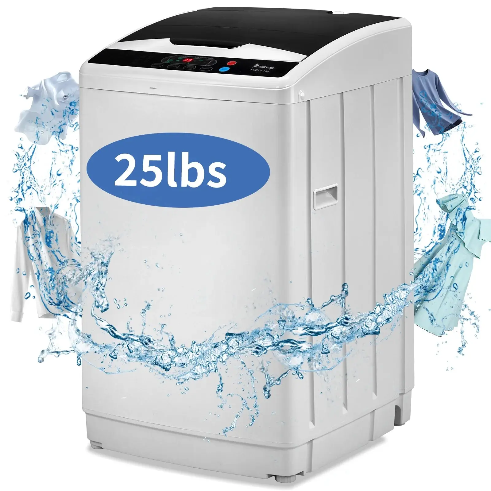 25lbs Portable Apartment Ventless Washer & Spin Dryer - Image 2