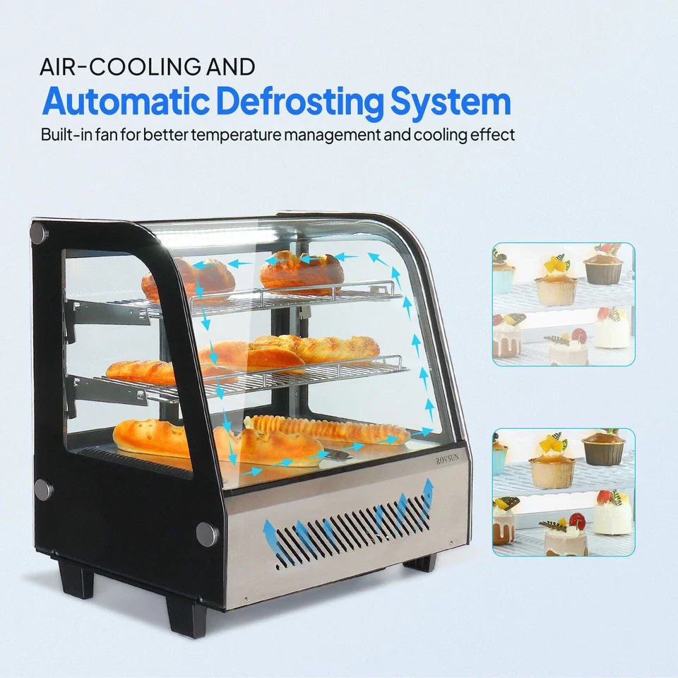 3.7 Cu Ft Countertop Display Case Fridge - Image 4