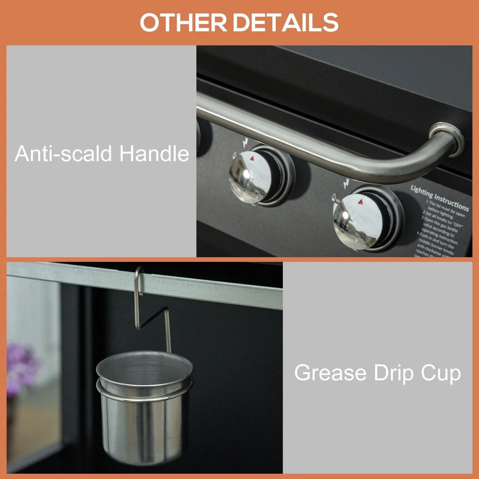 3 Burner Propane Barbeque Grill - Image 7