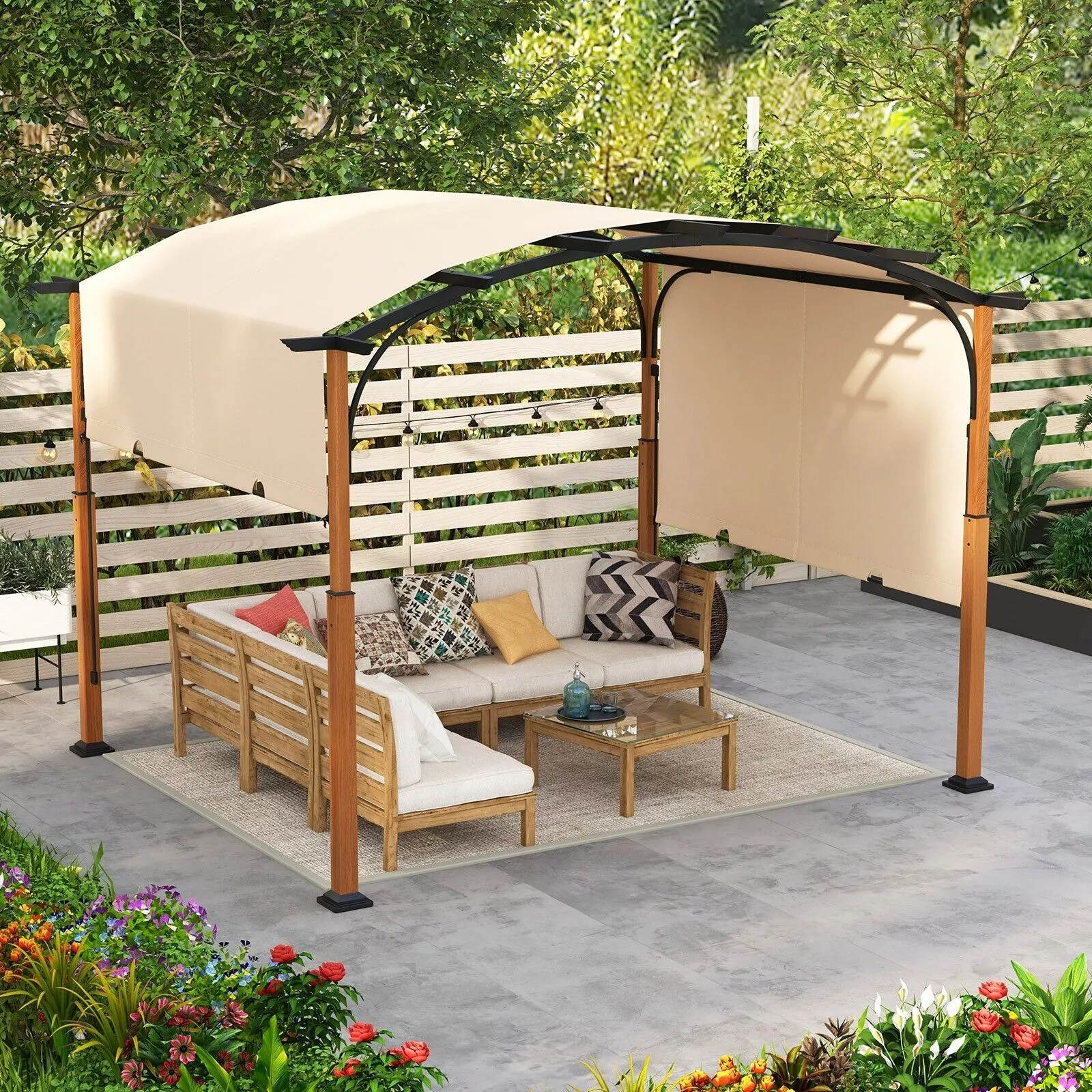 3x3.6 Outdoor Pergola Garden Gazebo