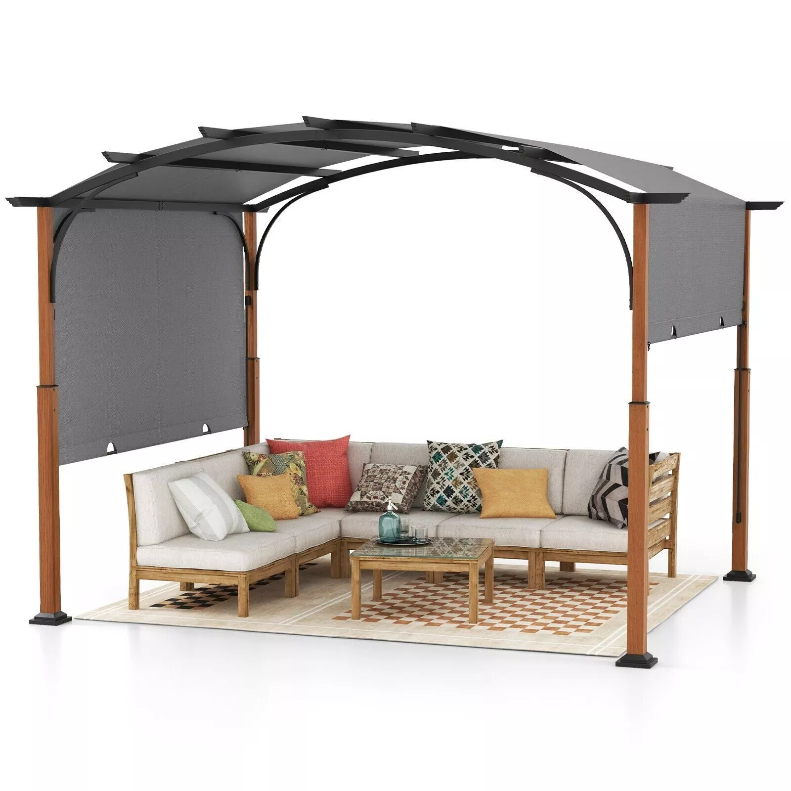 3x3.6 Outdoor Pergola Garden Gazebo - Image 6