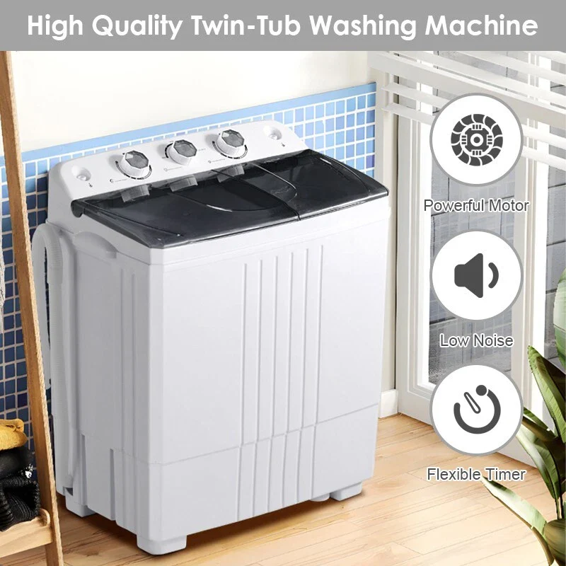 4.5KG Portable Washing Machine & Spin Dryer - Image 2
