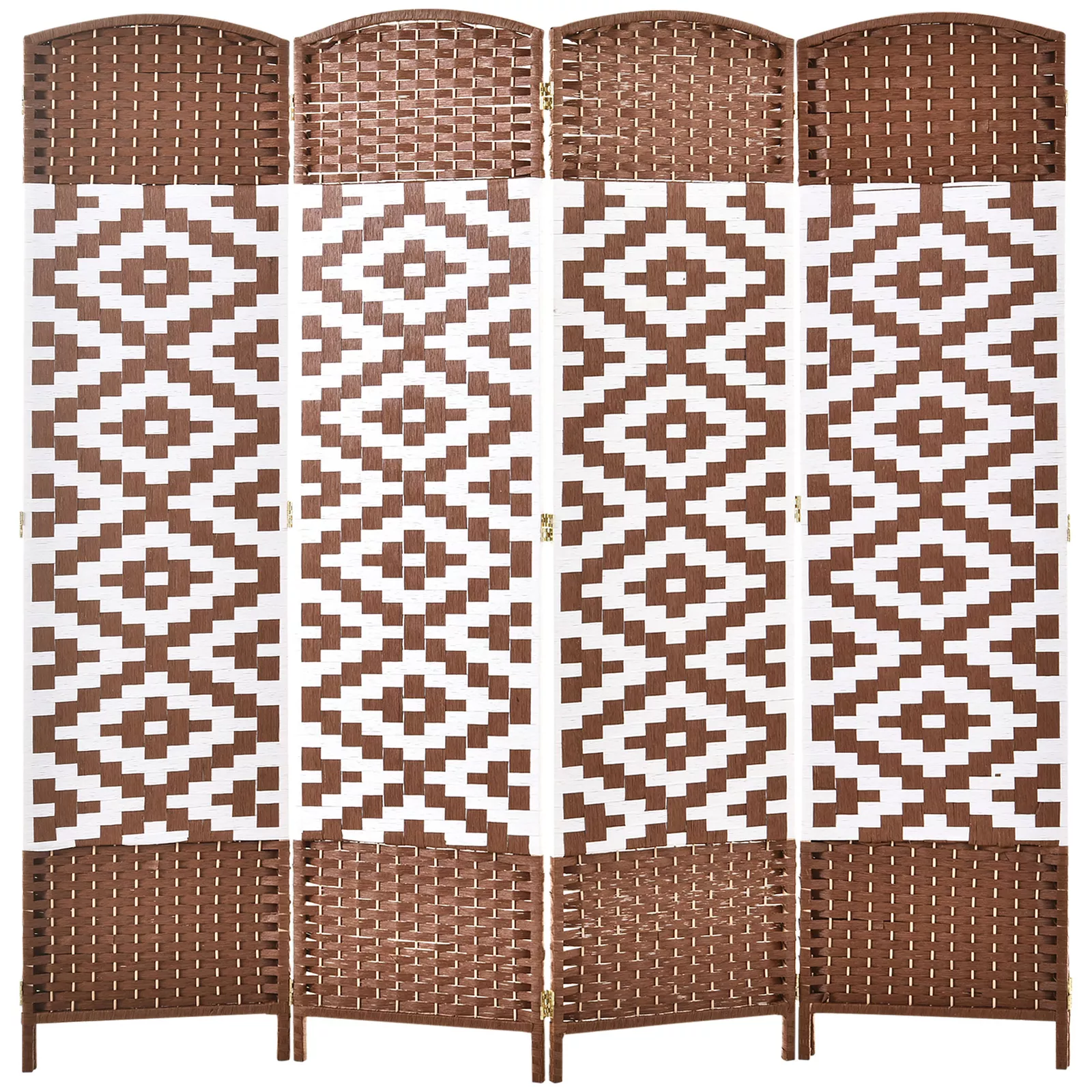 4 Panels Room Dividers Partition Wall - Image 2