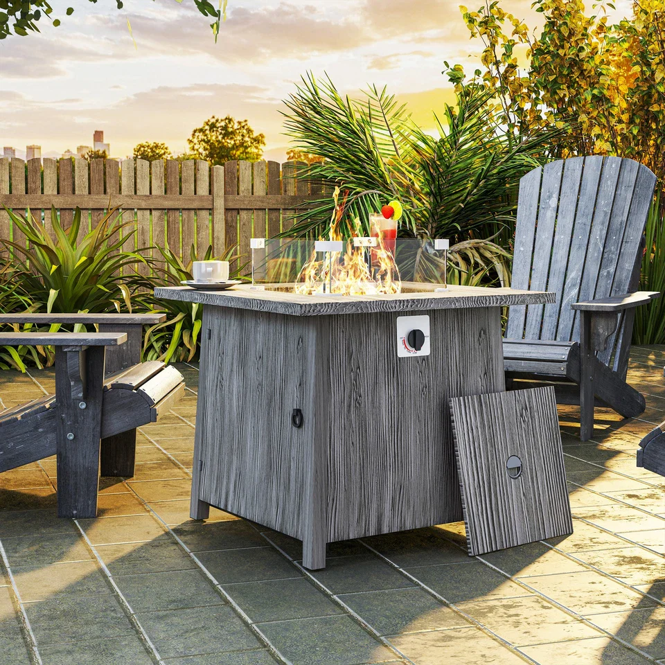 40000BTU Propane Fire Pit Table