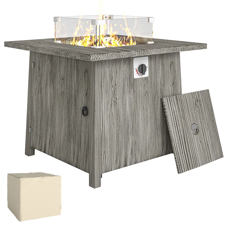 40000BTU Propane Fire Pit Table - Image 2