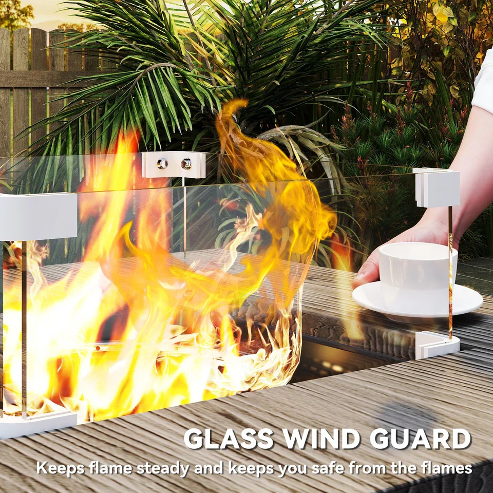 40000BTU Propane Fire Pit Table - Image 7