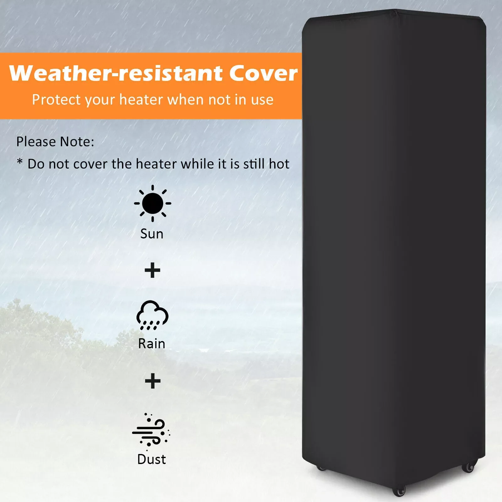 41000 BTU Outdoor Patio Gas Heater - Image 6