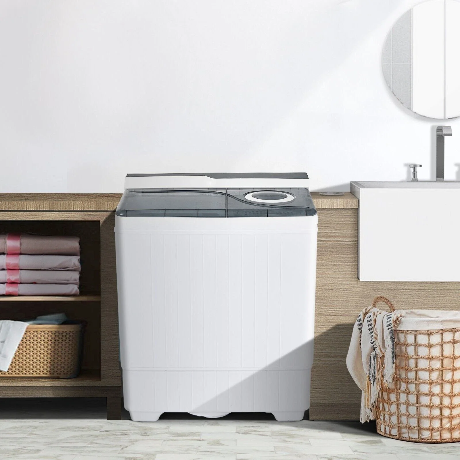6.5KG Portable Washing Machine & Spin Dryer