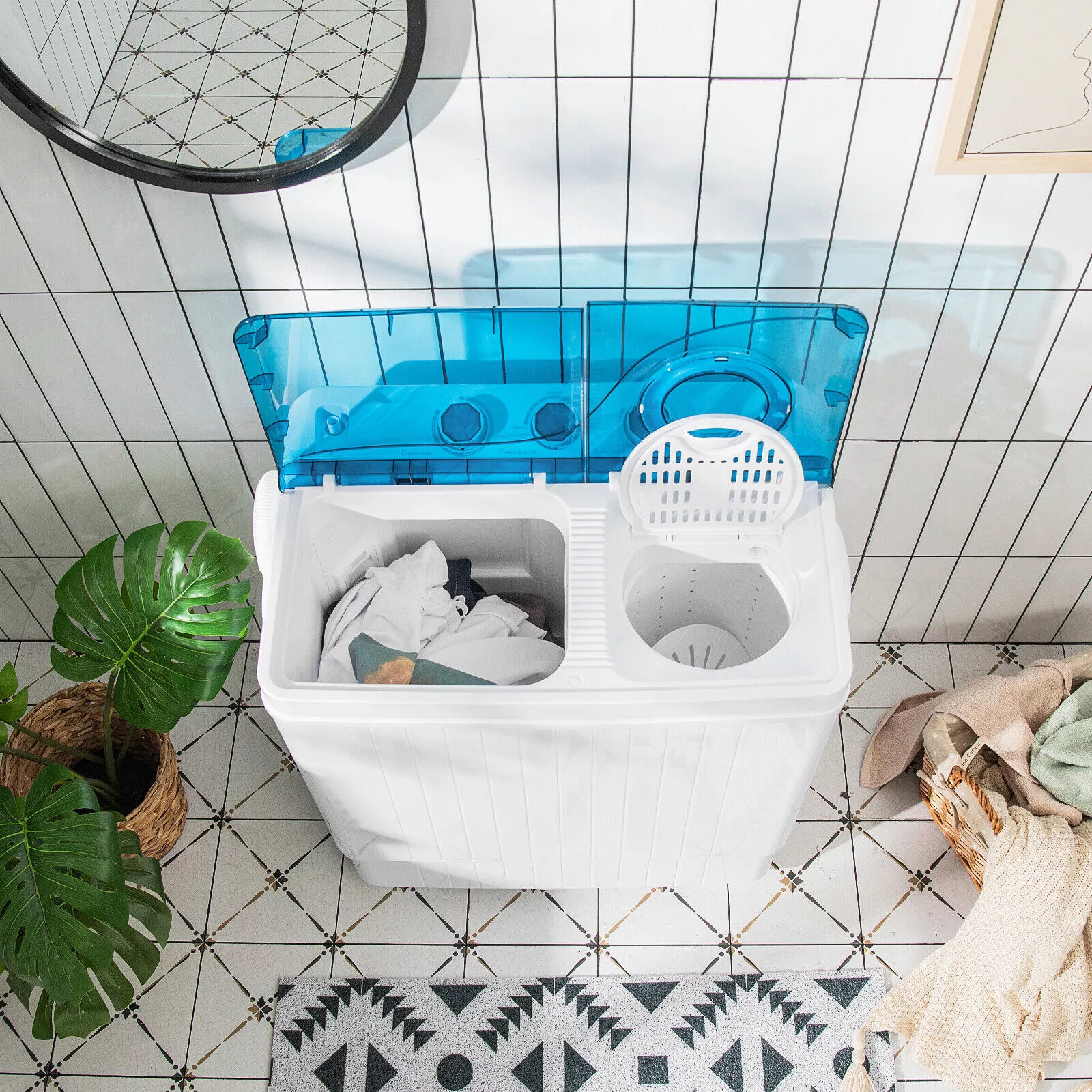 6.5KG Portable Washing Machine & Spin Dryer - Image 2