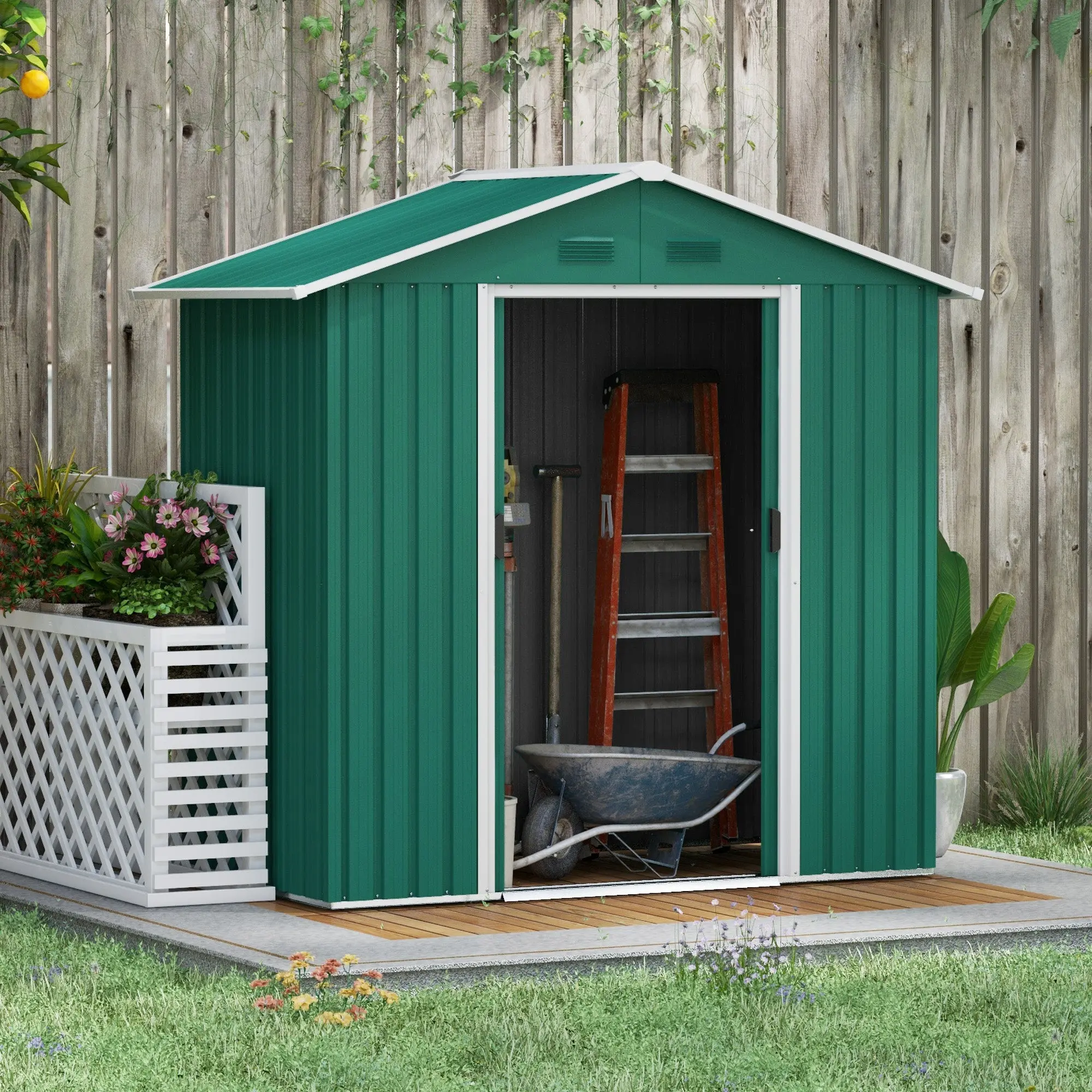 6.5x3.5 Outdoor Storage Shed - Image 9