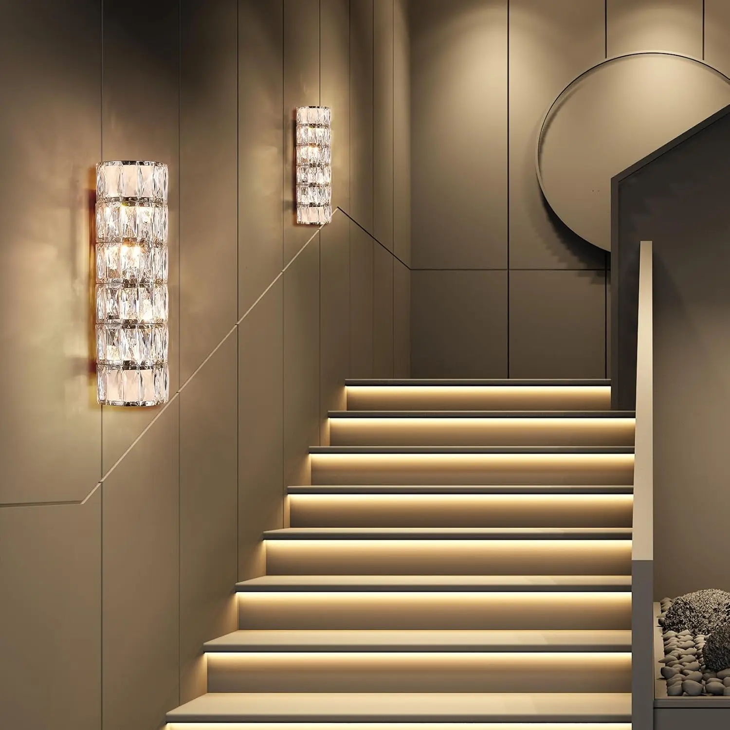 6 Layer Crystal Wall Light - Image 3