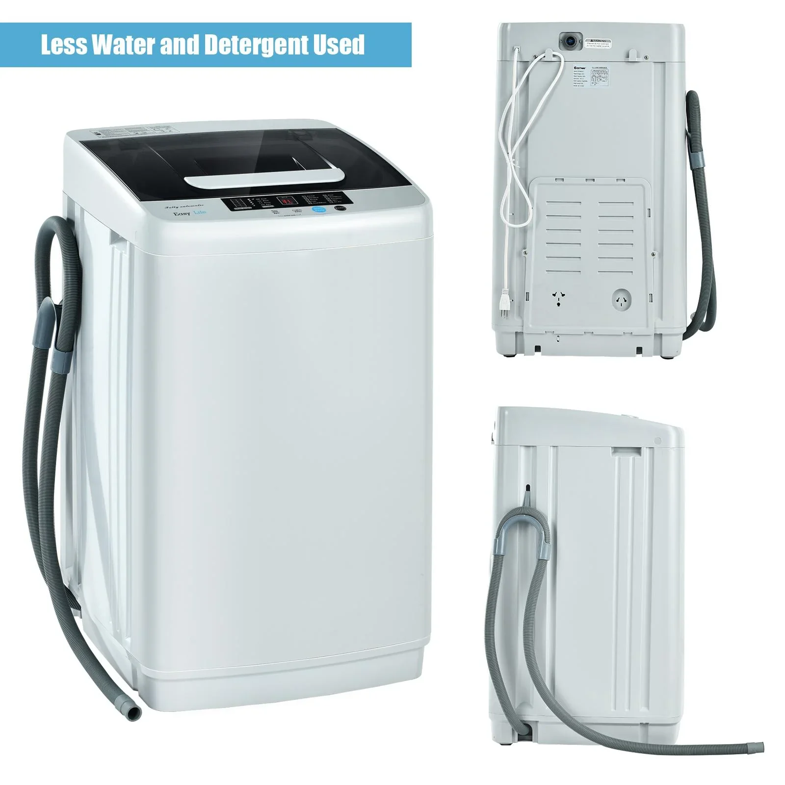 8.8lbs Portable Apartment Ventless Washer & Spin Dryer - Image 3