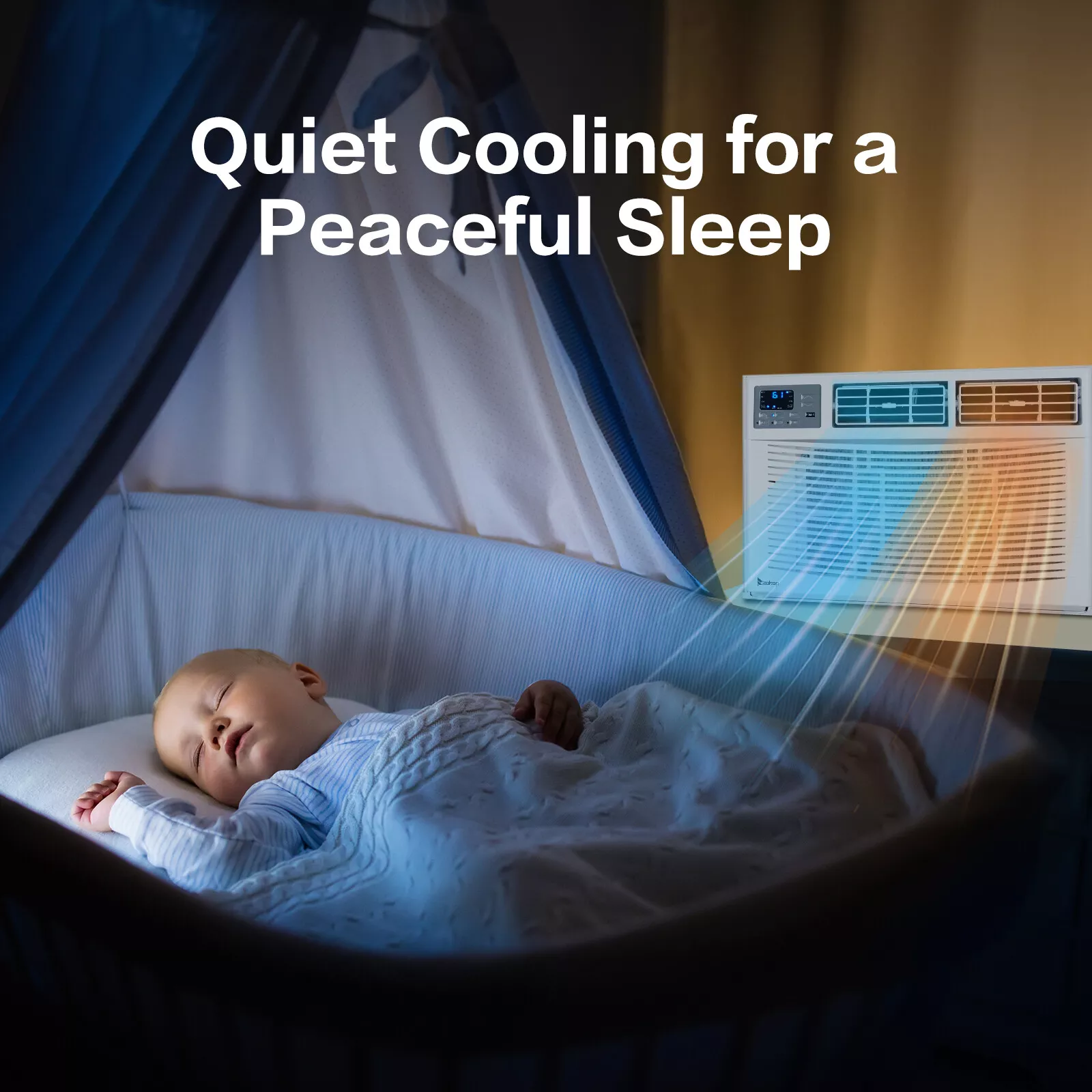 8000 BTU Window Heat Pump Air Conditioner - Image 6