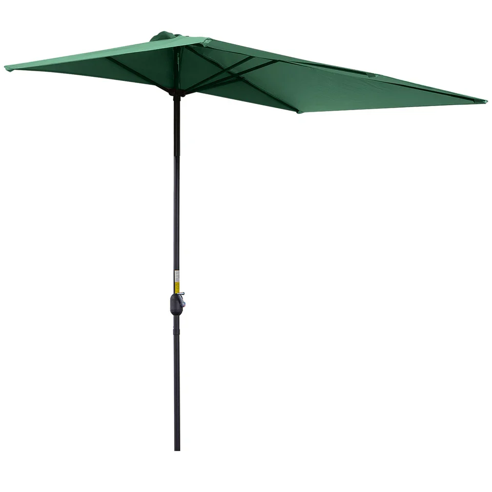 8FT Half Outdoor Large Patio Umbrella - Image 2