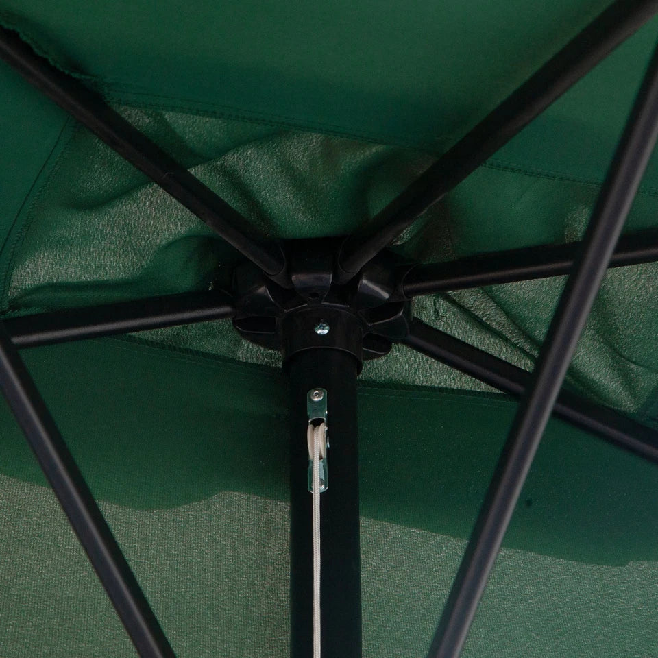 8FT Half Outdoor Large Patio Umbrella - Image 7
