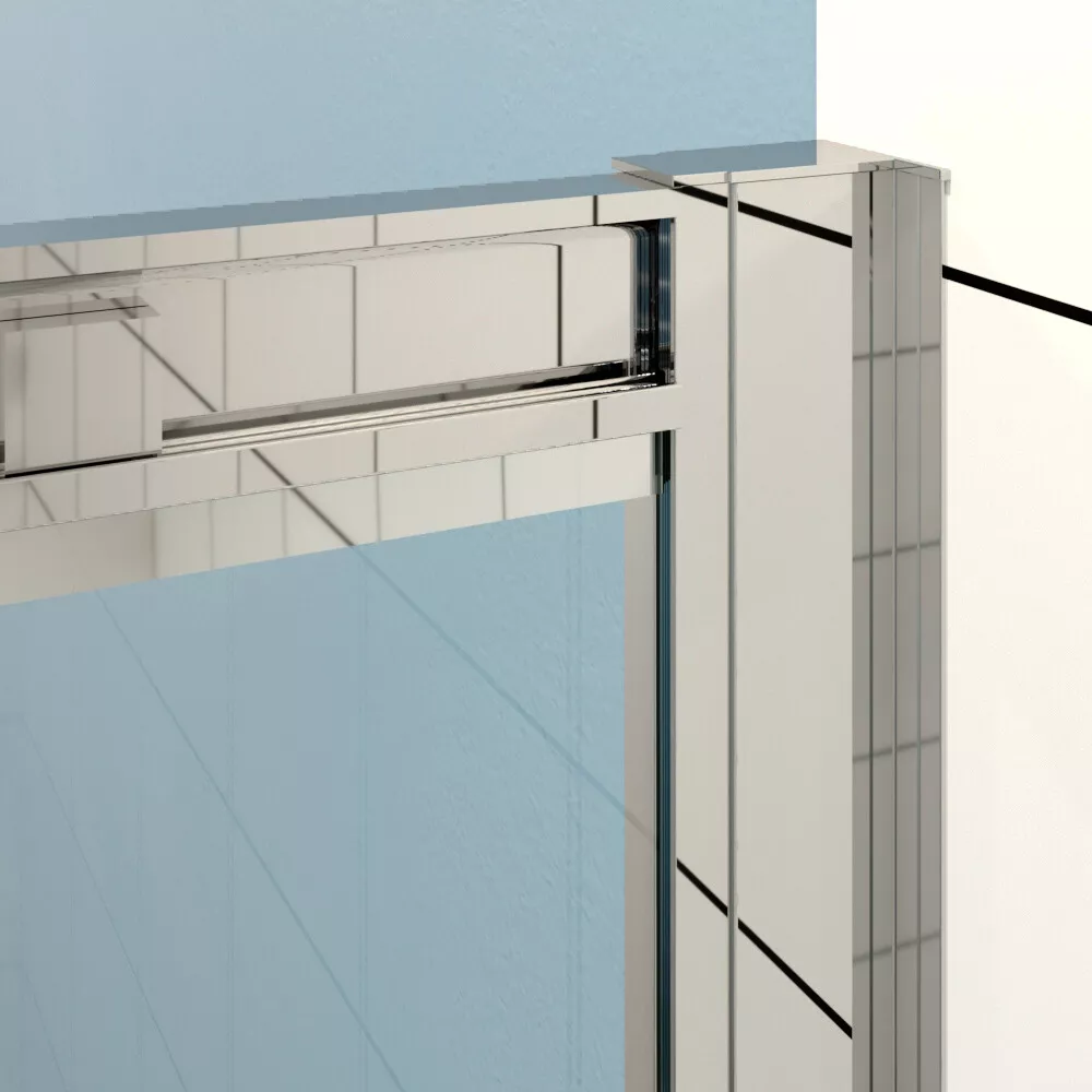 900x900mm Quadrant Shower Sliding Door Enclosure - Image 11