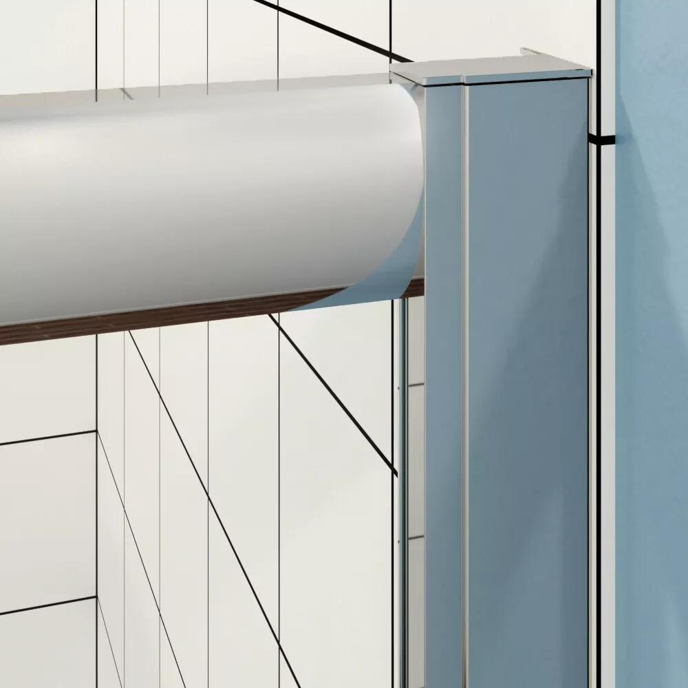 900x900mm Quadrant Shower Sliding Door Enclosure - Image 12