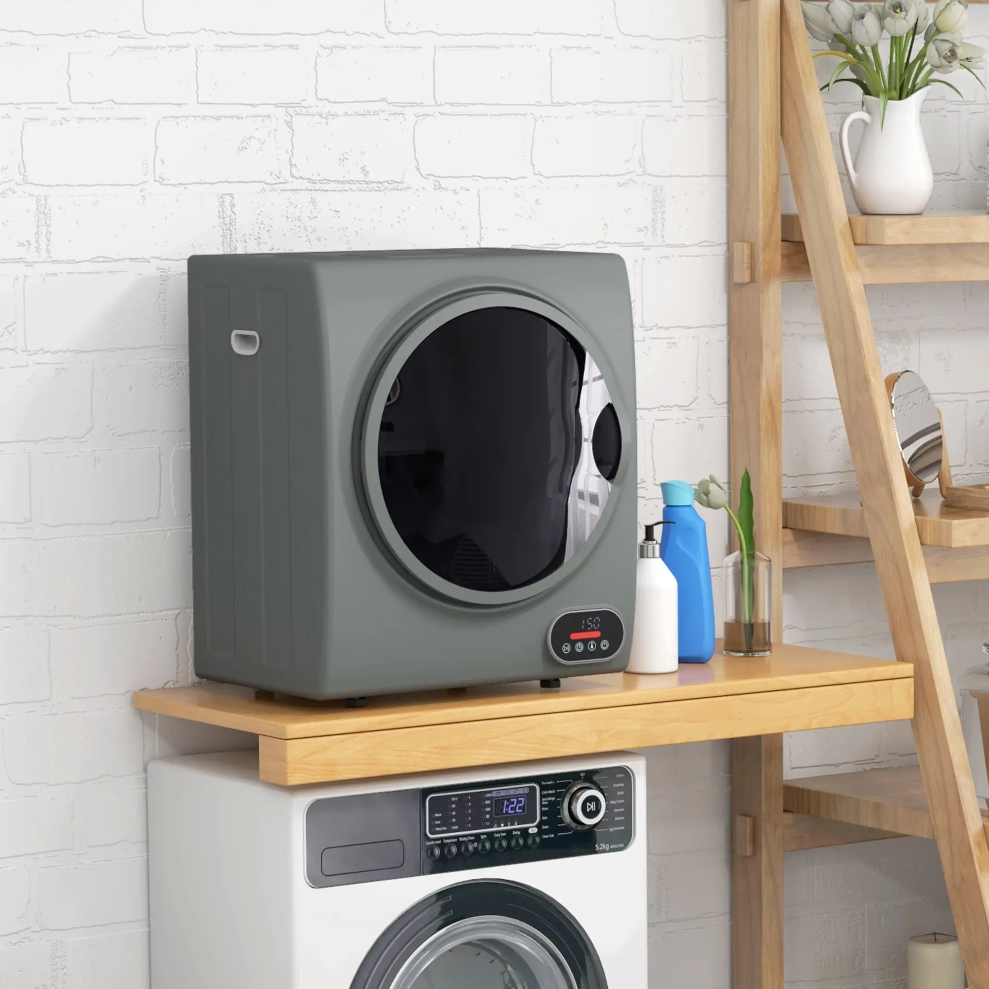 9lbs Portable Tumble Dryer Machine - Image 6