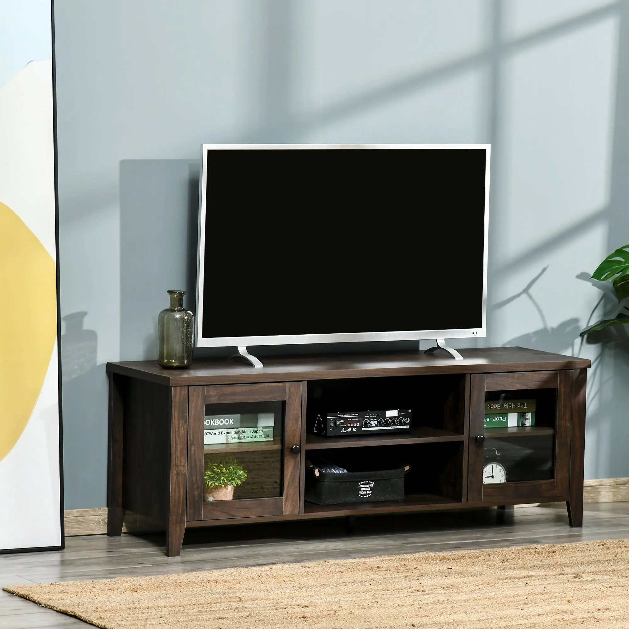 Ada Farmhouse TV Console Stand