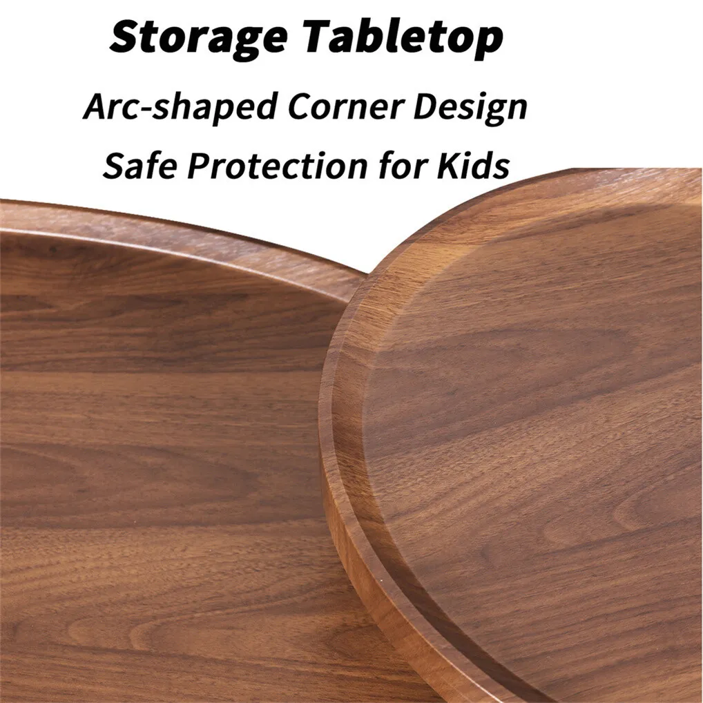 Alvin Round Nesting Coffee Table - Image 7