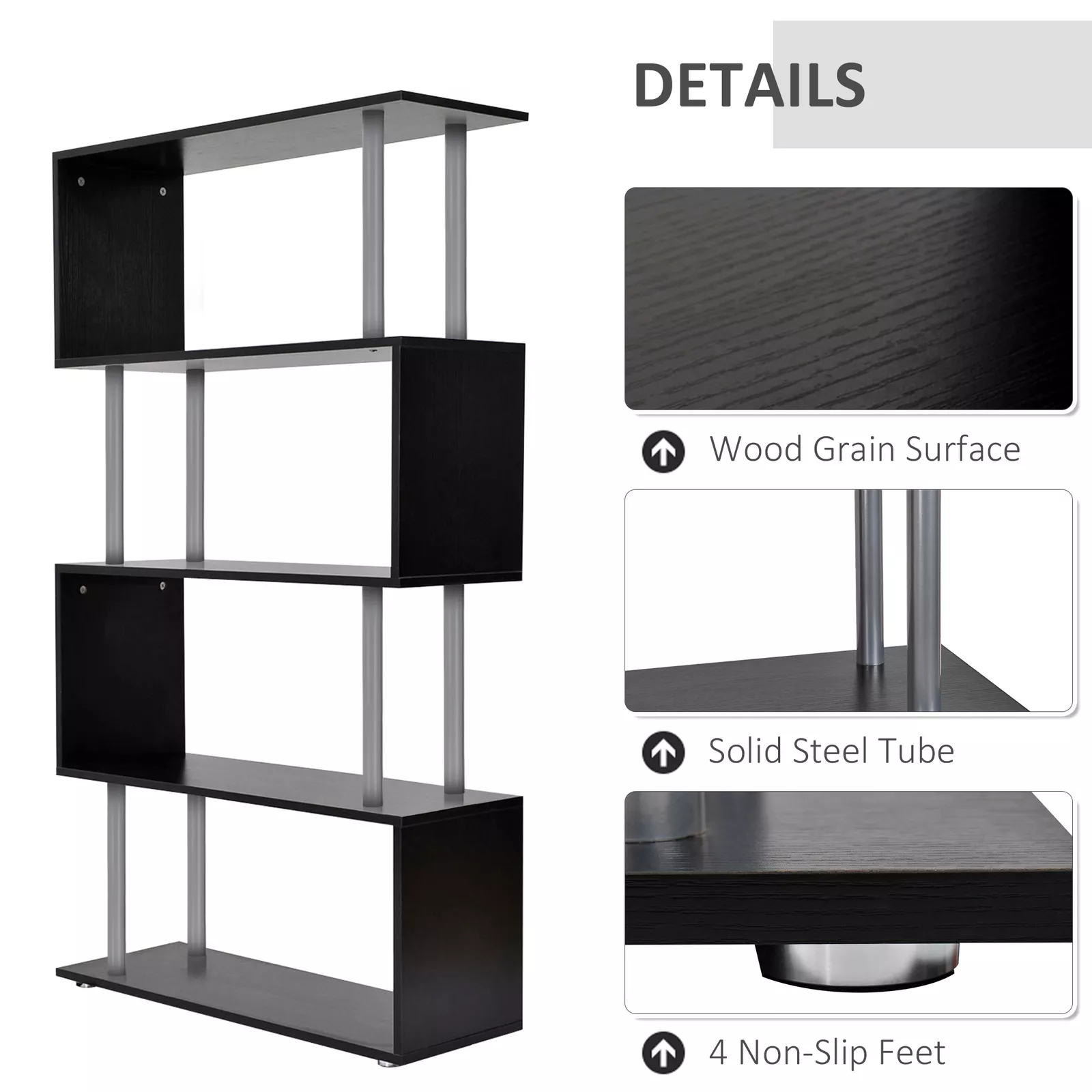 Alys Bookcase Bookshelf - Image 4