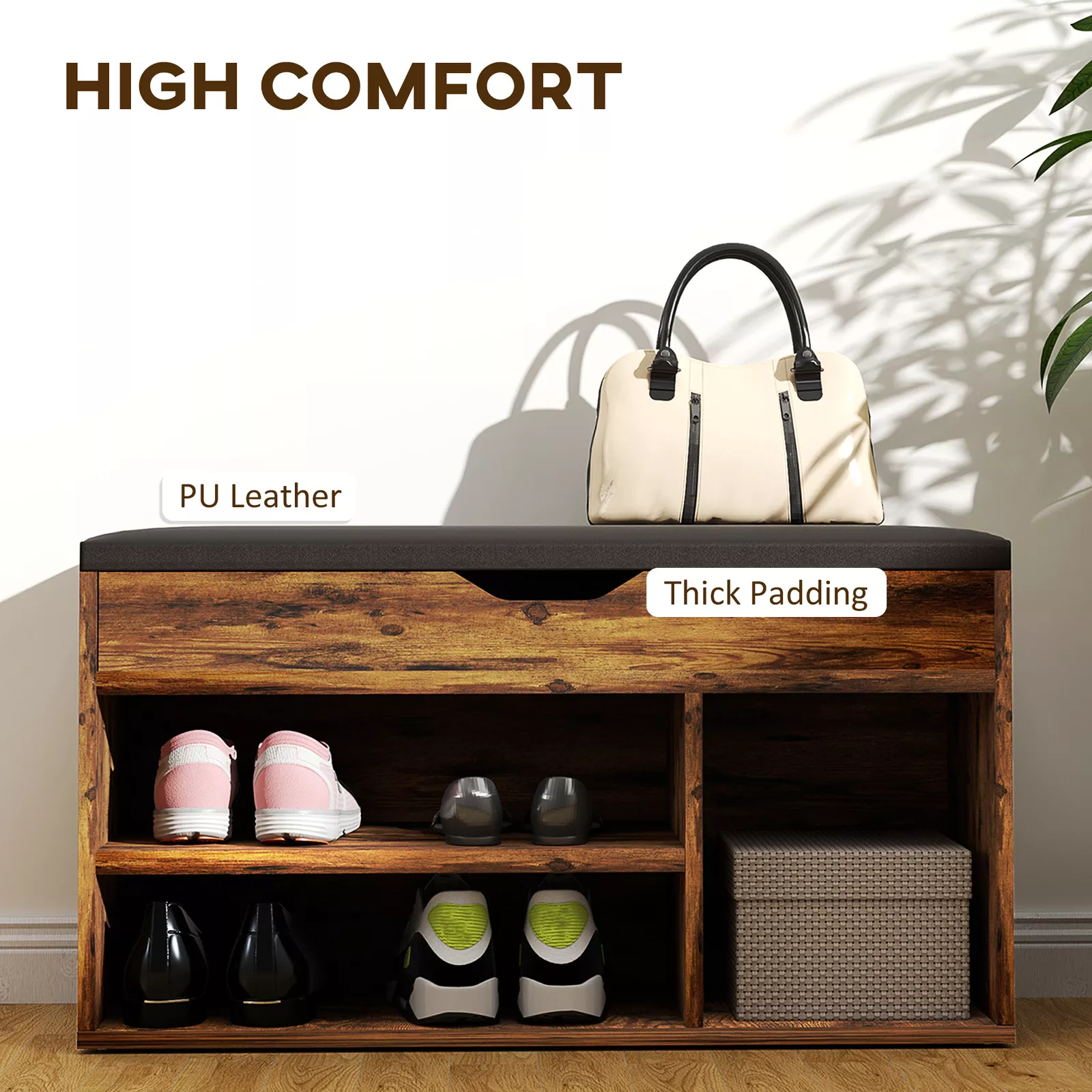 Alys Entryway Storage Bench - Image 4