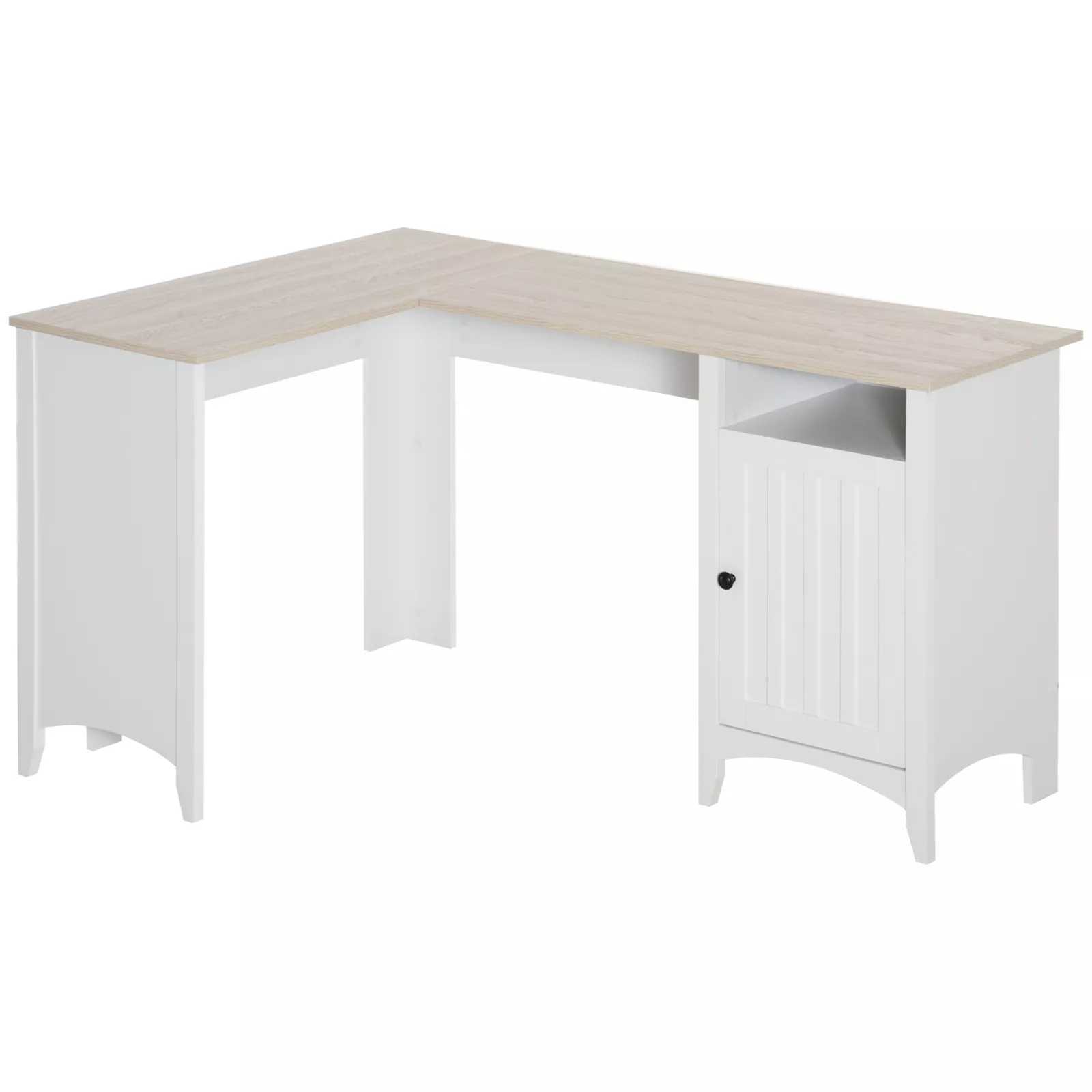 Andrea L Shape Office Computer Desk - Image 2