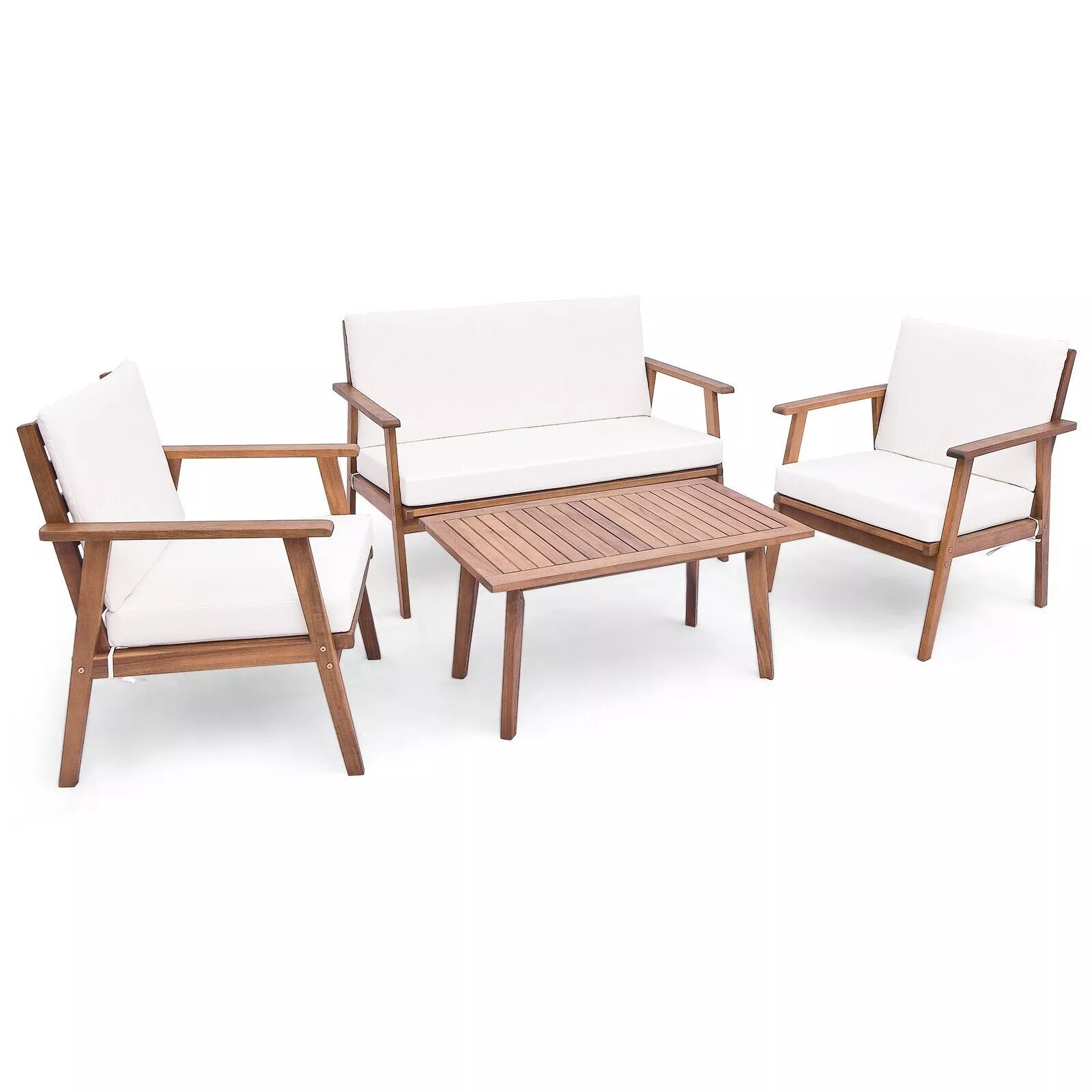 Anita Wood 4 Pieces Garden Furniture Set - Image 2