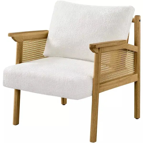 Anna Rattan Accent Armchair - Image 3