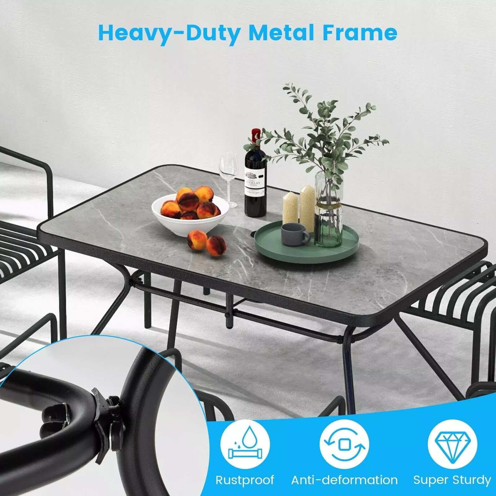 Annika Outdoor Garden Coffee Table - Image 5