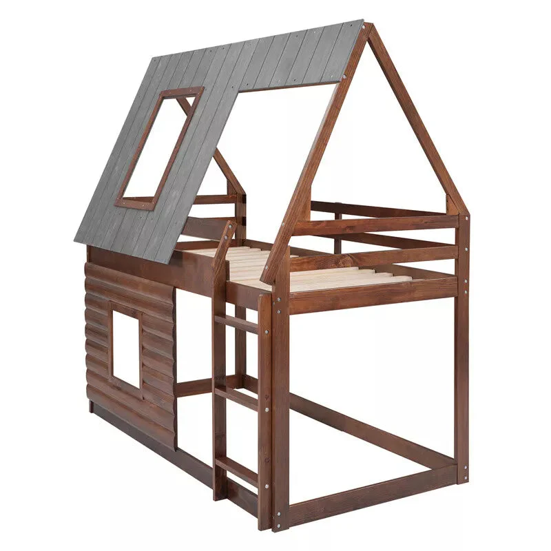 Aryan Twin Over Twin Kids Bunk Bed - Image 3