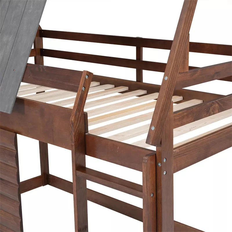 Aryan Twin Over Twin Kids Bunk Bed - Image 7